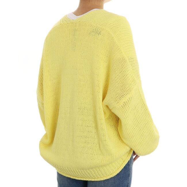 CARDIGAN OVERSIZE SCOLLO A V VICOLO - Mad Fashion | img vers.650x/